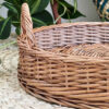 Panier en Osier Tressé avec Poignée – Mélange Parfait de Charme Rustique