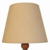 Lampe de table en bois avec abat-jour en tissu – modèle Chic