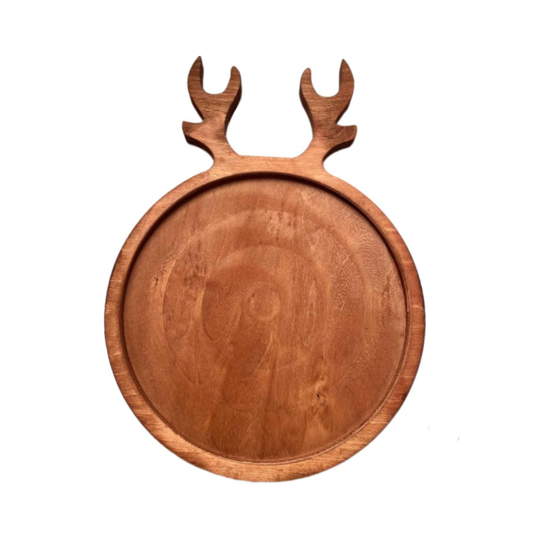 Plateau en bois design bois de cerf – Modèle Venus