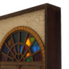 Porte-clés mural en bois persan fait main avec design de cottage traditionnel