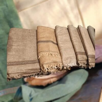 Couverture en laine de chameau d’Afghanistan – 100 % pure et artisanale