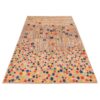Tapis Gabbeh en laine persane artisanal tissé à la main en Fars floral