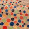 Tapis Gabbeh en laine persane artisanal tissé à la main en Fars floral