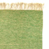 Tapis Kilim en laine persane authentique tissé à la main en Khorasan Vert Clair