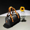 Sac à main Bauletto en cuir avec poignées doubles : style classique