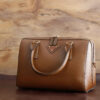 Sac à main Bauletto en cuir avec poignée supérieure et grande capacité