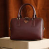 Sac à main Bauletto en cuir avec poignée supérieure et grande capacité