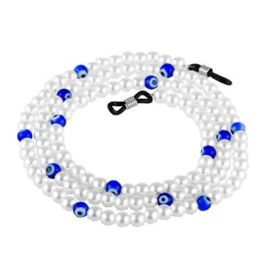 Chaîne de lunettes perlée – Design œil protecteur