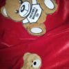 Ensemble sweat-shirt et pantalon pour enfants avec design Teddy Bear en velours