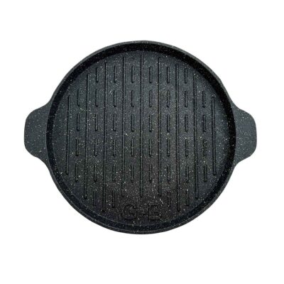 Poêle en Fonte Durable pour Grillades en Plein Air – 30 cm