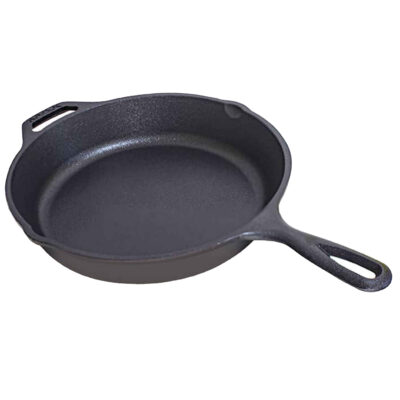 Poêle en Fonte Ronde pour Camping – 26 cm