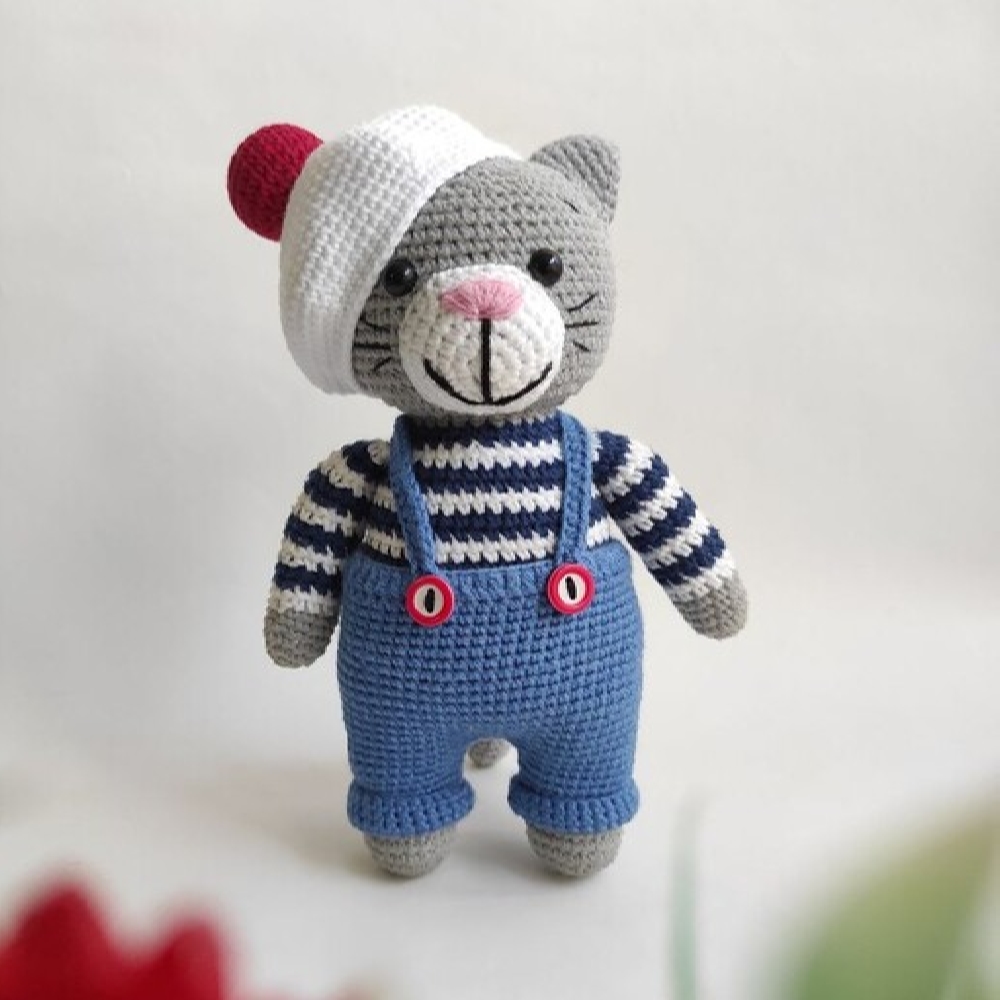 Amigurumi Chat en Peluche Fait Main – Artisanal | Joli et Mignon