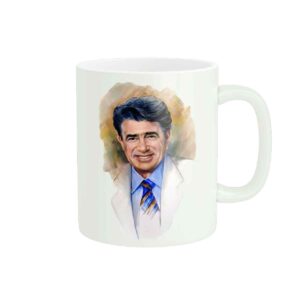 Mug en céramique persan avec motif Mohammad-Reza Shajarian