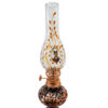 Lampe à huile persane gravée à la main en cuivre – motif Shah Abbasi (x2)