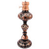 Lampe à huile persane gravée à la main en cuivre – motif Shah Abbasi (x2)
