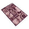 Tapis patchwork noué à la main persan vintage Violet