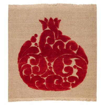 Tapis Kilim en laine persane authentique tissé à la main à Kerman Grenade
