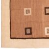 Tapis Kilim en laine persane authentique tissé à la main en Fars Marron