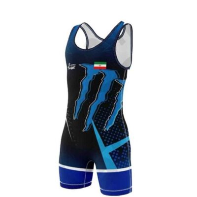 Singlet de Lutte Sans Manches pour Hommes Iranien Modèle Koshti