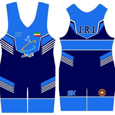 Singlet de Lutte Sans Manches pour Hommes Iranien Modèle Team Melli