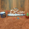Islamic Acrylic Table Top Candle Holder with Ramadan Kareem Design