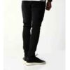 Jeans Longs en Noir Coupe Slim pour Port Quotidien