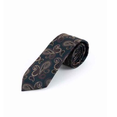 Cravate pour homme – Paisley artistique inspirée de la Perse