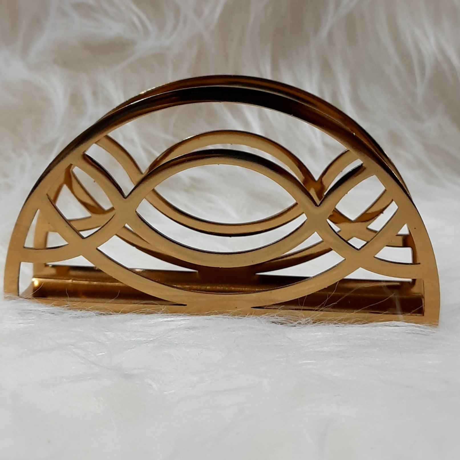 Porte-mouchoirs en métal – Design en nœud celtique pour n'importe quelle pièce