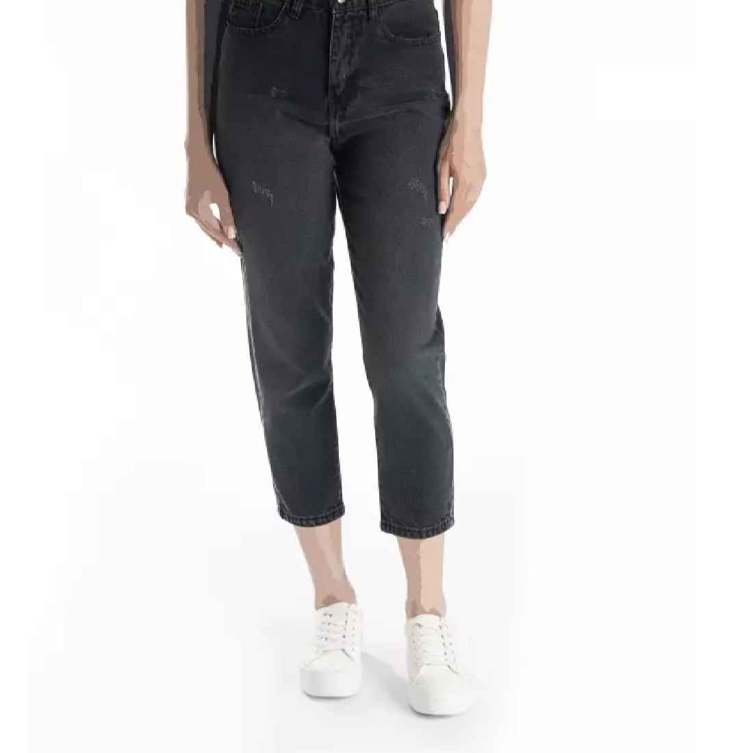 Jeans Mom Taille Haute pour Femme - Mode Quotidienne