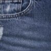 Jeans Mom Bleu Clair à Jambe Droite - Denim Contemporain Chic