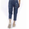 Jeans Mom Bleu Clair à Jambe Droite - Denim Contemporain Chic