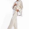 Persian Manto Loose Fit Linen Fabric for Women