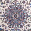 Tapis persan avec laine noué à la main à Ardakan Médaillon crème