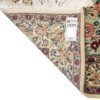 Tapis persan avec laine noué à la main à Ispahan floral vert clair