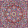 Nappe Termeh persane luxueuse avec motif floral Zarbaft