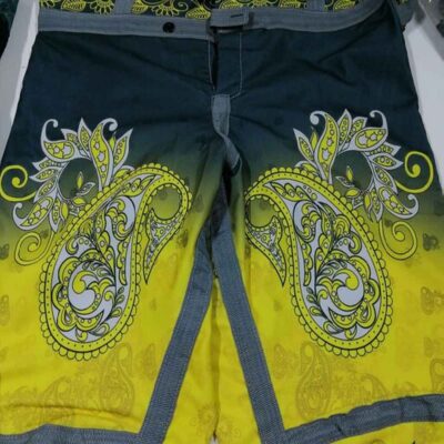 Pantalon Athlétique Zoorkhaneh Persan 3/4 pour Garçons en Tissu Coton Extensible
