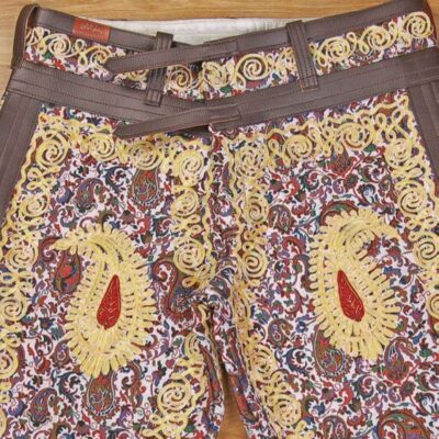 Pantalon Athlétique Zoorkhaneh Persan 3/4 pour Hommes