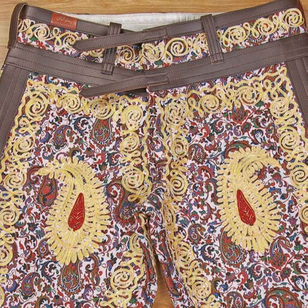 Pantalon Athlétique Zoorkhaneh Persan 3/4 pour Hommes