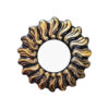 Ensemble de plats Haft-Seen en céramique avec motif feuille et miroir pour Norouz