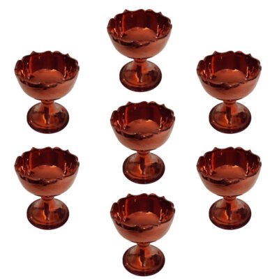 Élégant ensemble de plats Haft-Seen en céramique avec base – Idéal pour Norouz