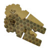 Support Rehal en bois pliable pour le Coran avec design Allah