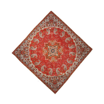 Chausson d’Intérieur Macramé Brodé pour Femmes – Doux et Fait Main avec Motif Feuille