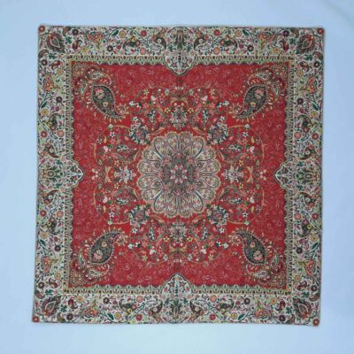 Œuf d’autruche décoratif persan peint à la main – Poème
