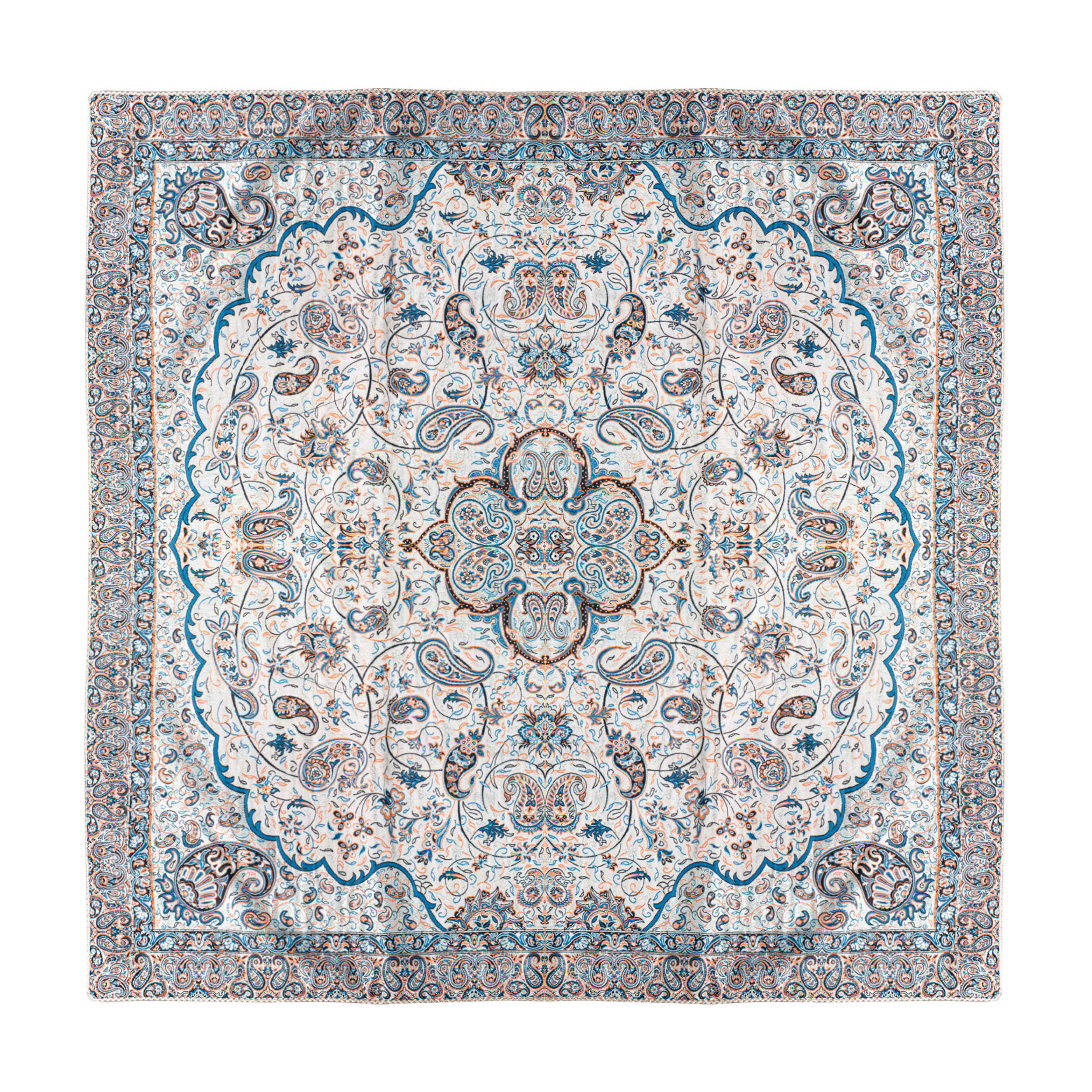 Nappe Termeh luxueuse avec motif Paisley persan Zarift I