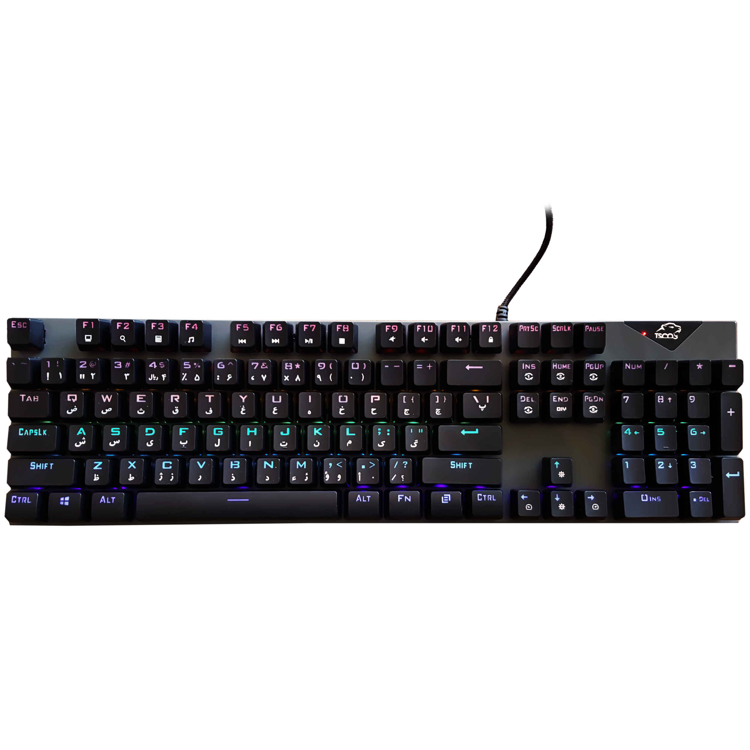 Clavier gaming Tesco avec touches persanes GK 8130