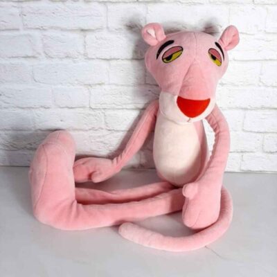 Panthère Rose en Peluche – Dessin Animé Hypoallergénique