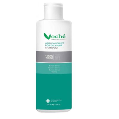 Shampooing antipelliculaire Voche pour cheveux gras – Contrôle les pellicules et apaise le cuir chevelu
