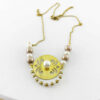 Collier en Laiton Thème Traditionnel Persan pour Femmes Charm