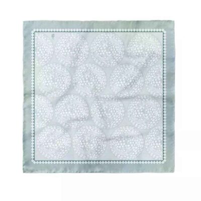 Foulard Miniature pour Femme – Impression Artistique Abstraite Idéale pour l’Été et le Printemps