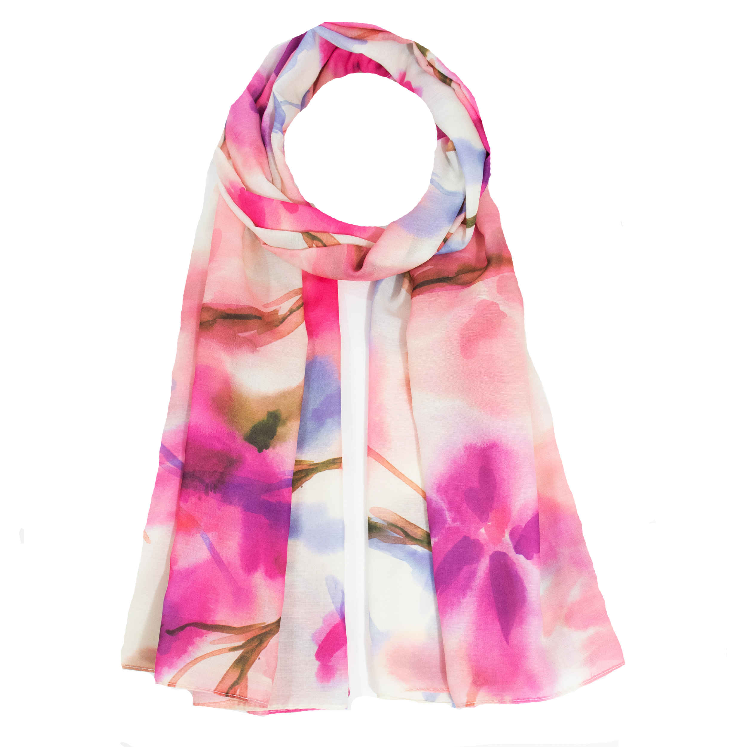 Châle Imprimé pour Femme Artistique & Léger Élégant